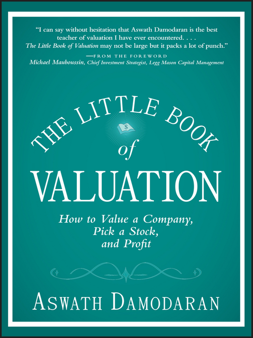 Title details for The Little Book of Valuation by Aswath Damodaran - Wait list